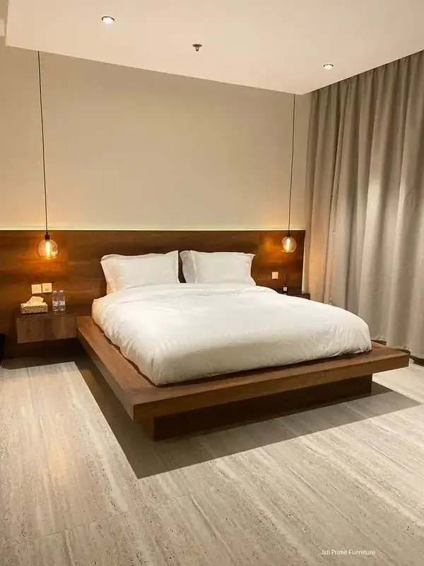 Dipan Kayu Jati Natural